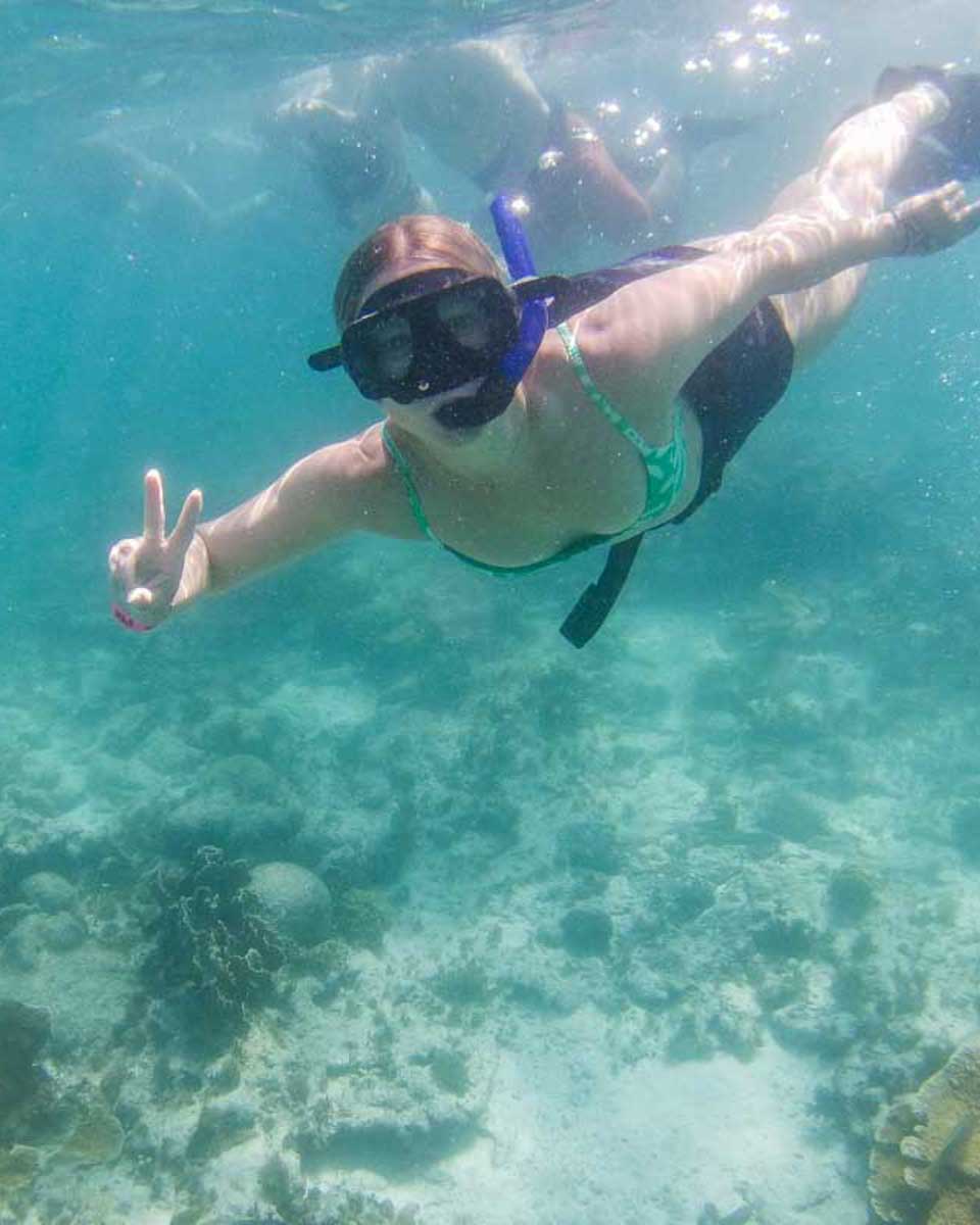 Bailey-snorkeling-in-Puerto-Vallarta-Mexico