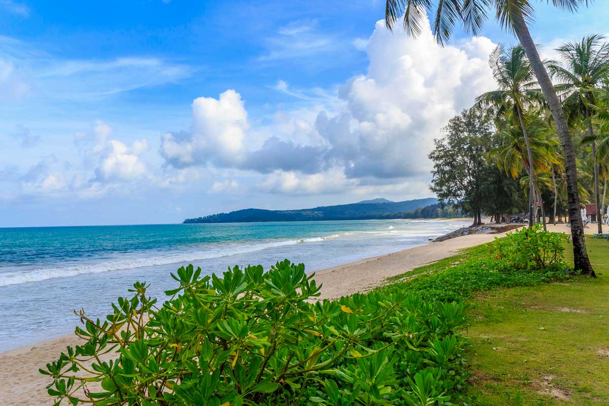 Bang Tao beach in Phuket Thailand