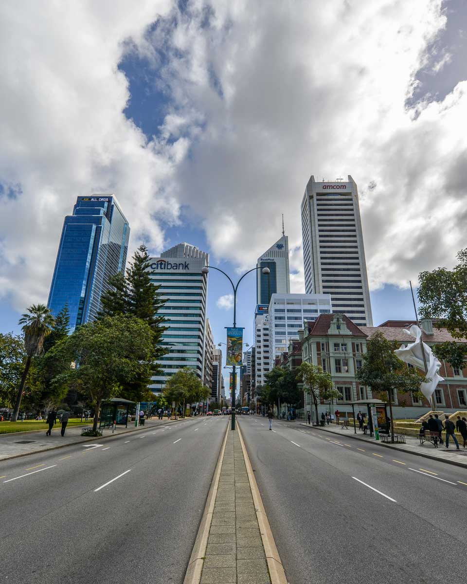 Buildings in Perth Australia