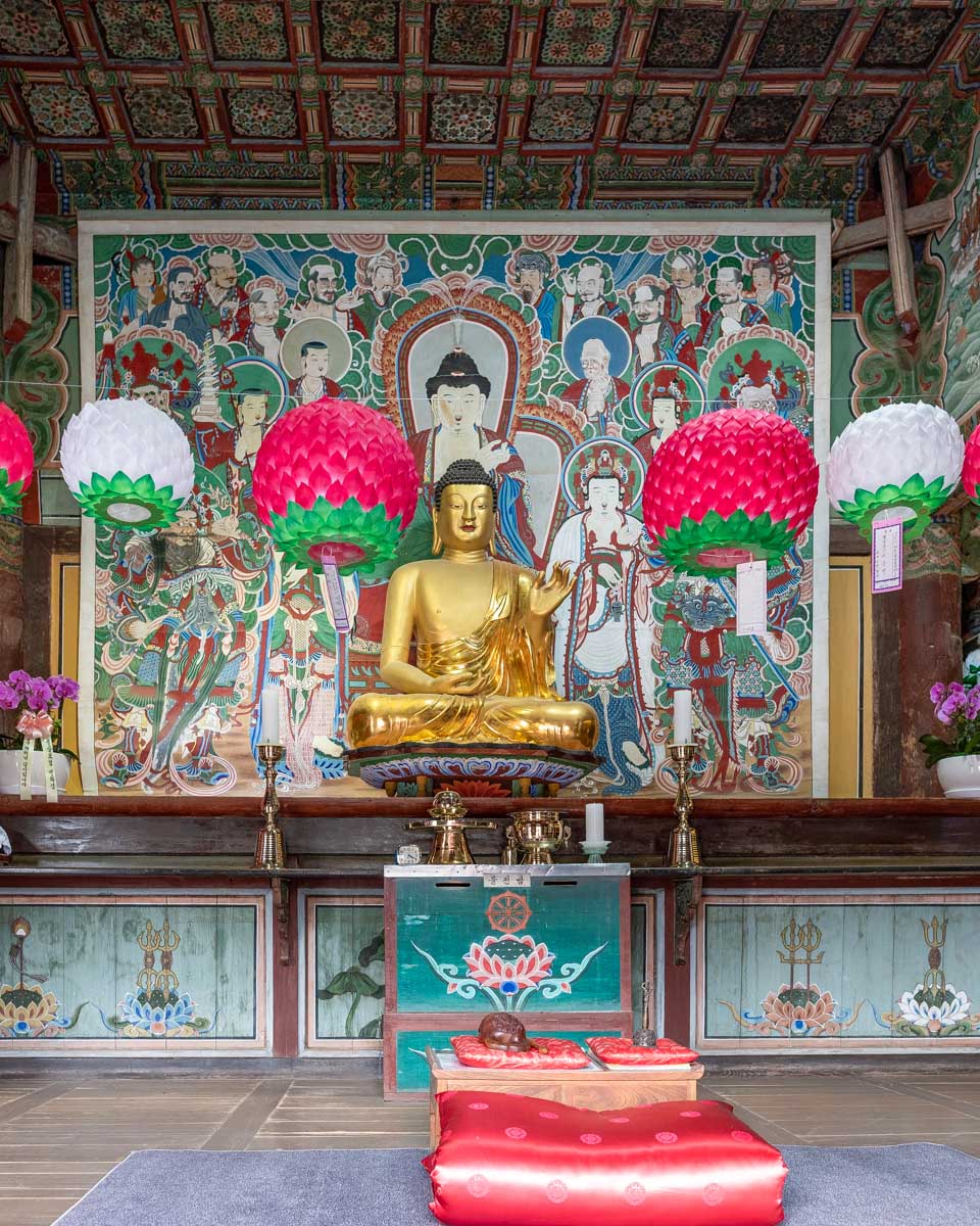 Bulguksa Temple in Gyeongju seen on a tour from Busan South Korea