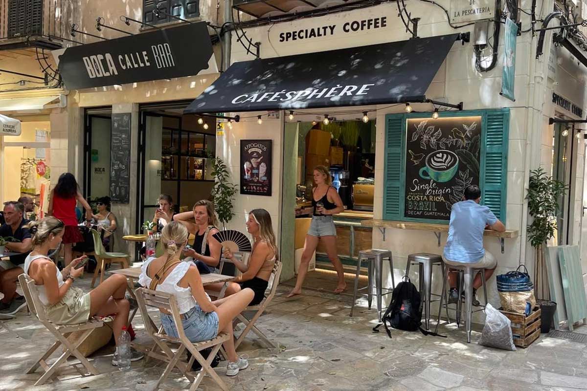 Cafésphère in Palma de Mallorca Spain