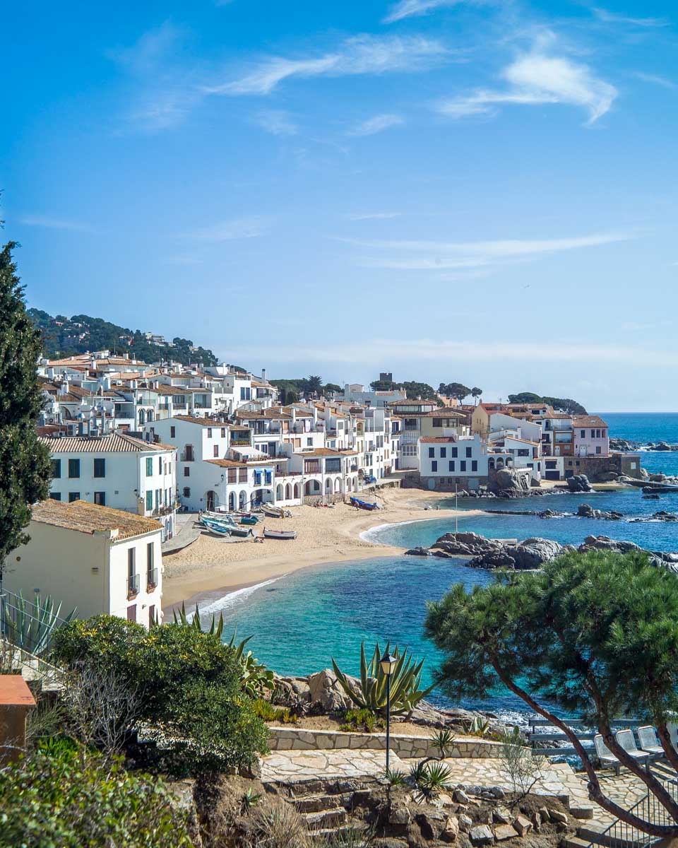 Calella de Palafrugell seen on a tour in Spain