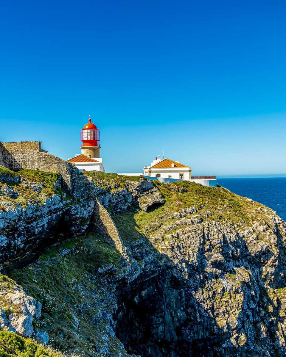 Cape Saint Vincent seen on a tour in Portugal