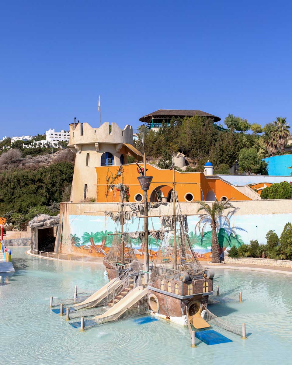 Faliraki Water Park in Rhodes Greece