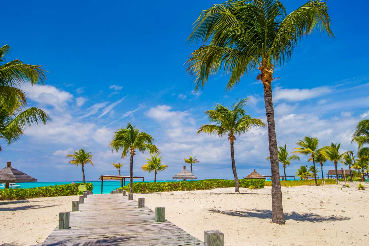 Grace Bay seen in Turks and Caicos