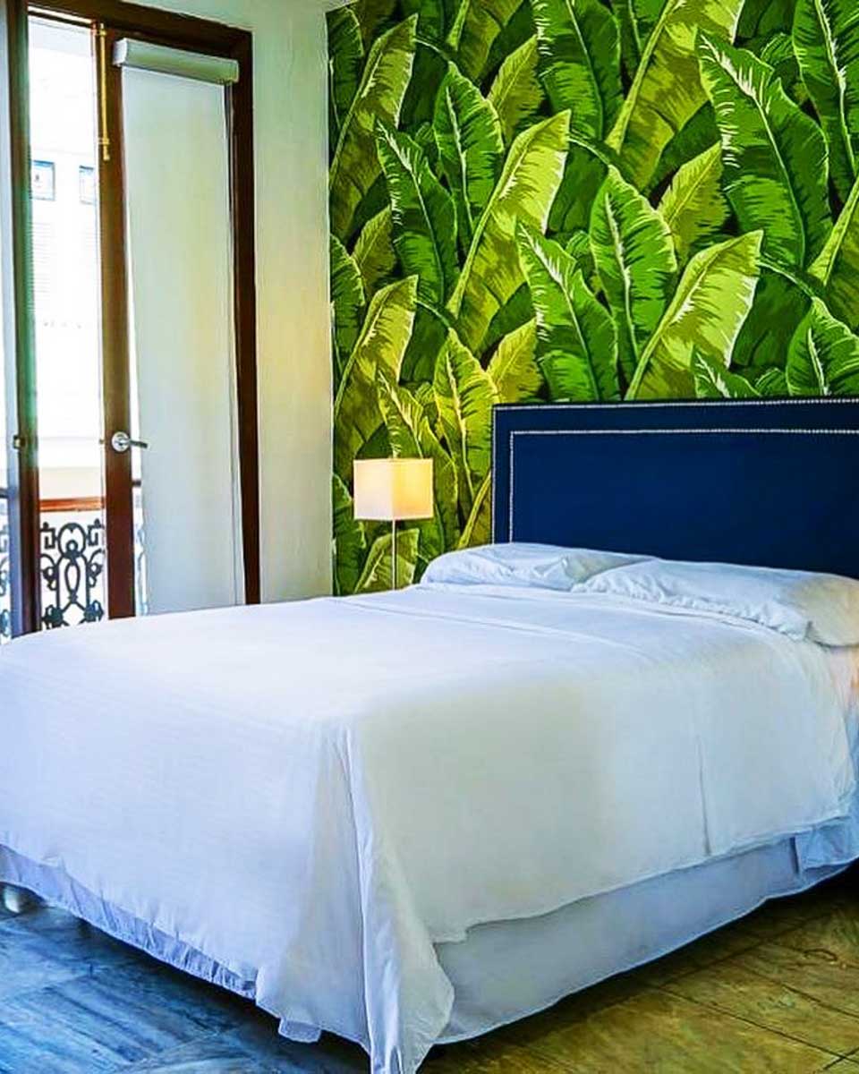 Hotel room at Navona Studios in San Juan