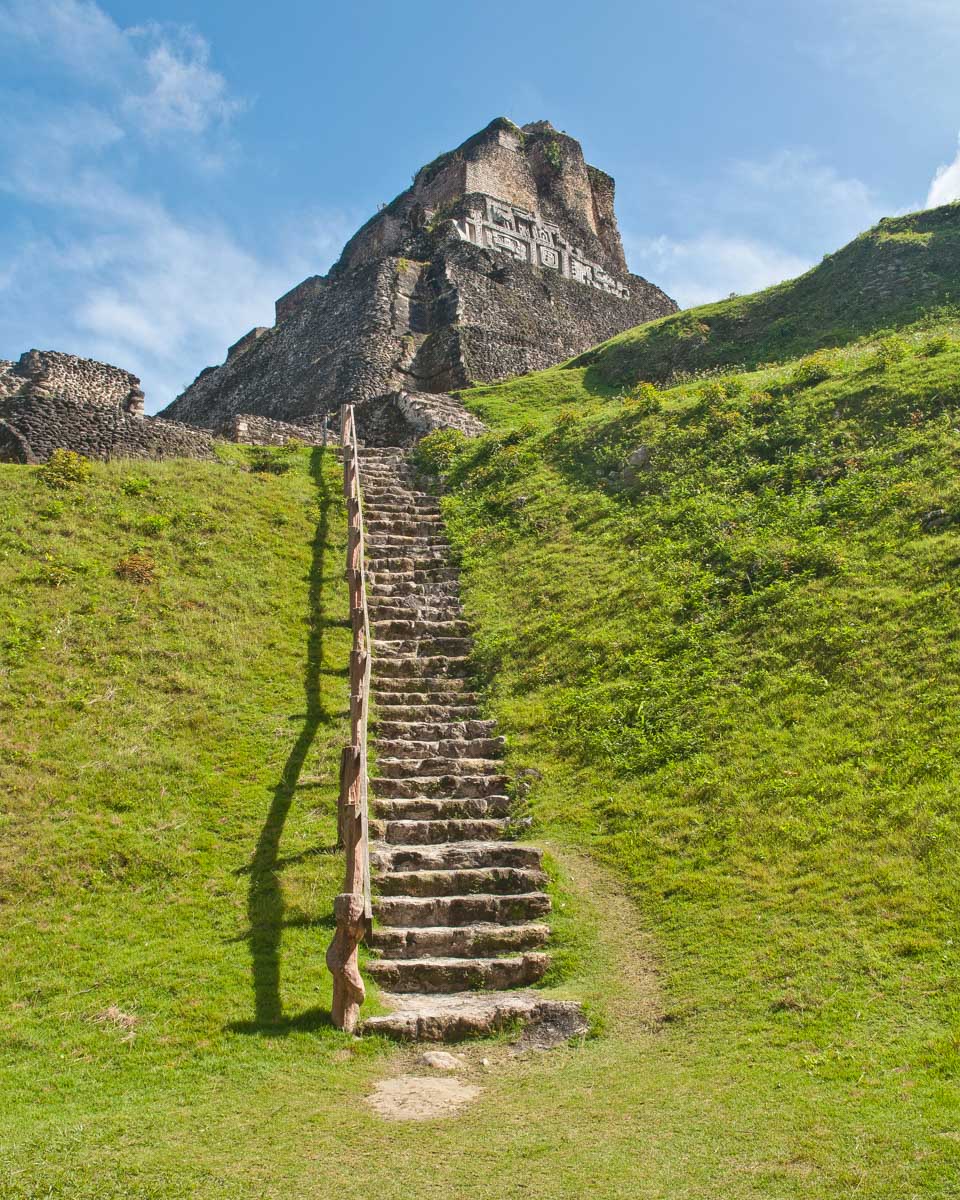 Mayan Ruin Xunantunich in Belize