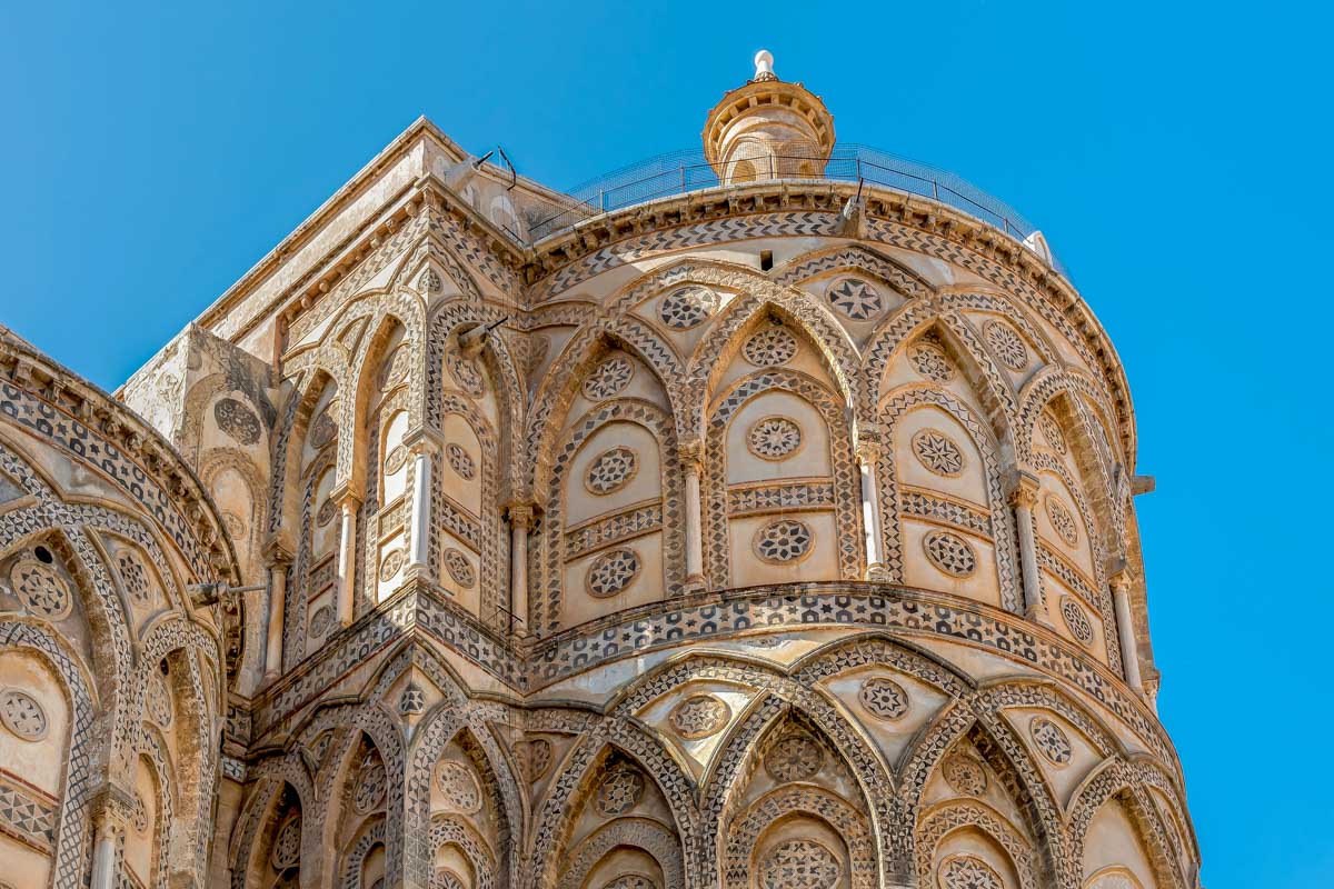Monreale Cathedral seen in Palermo Italy 1