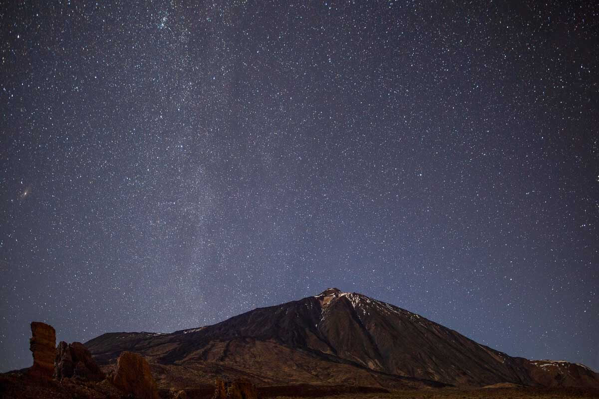 Mount Teide in the Canary Islands Spain