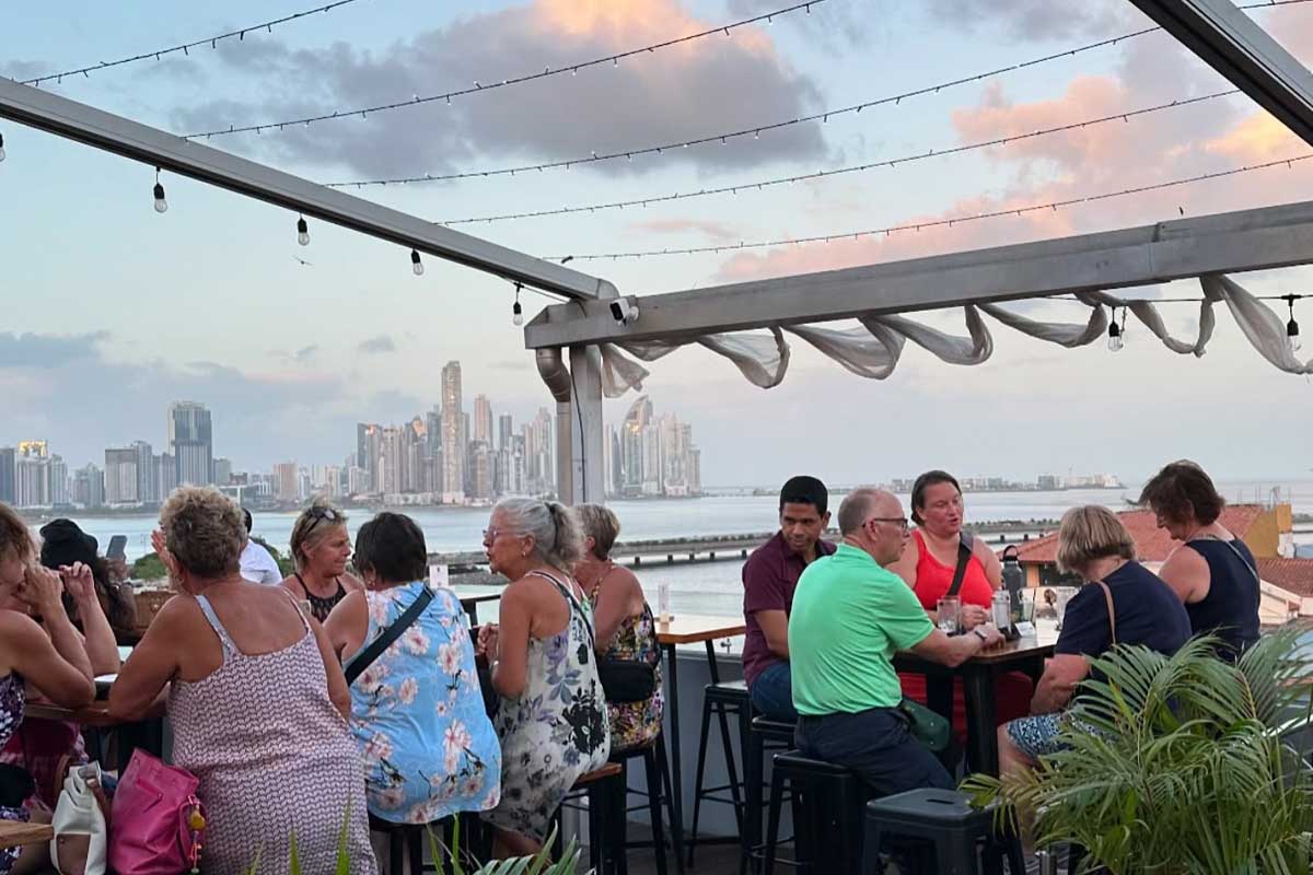 Sama Sky Lounge in Panama City Panama