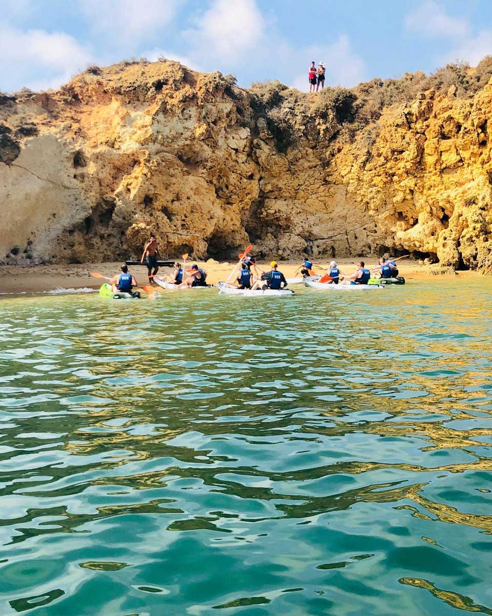 SeaAlgarve seen on a tour from Albufeira Portugal