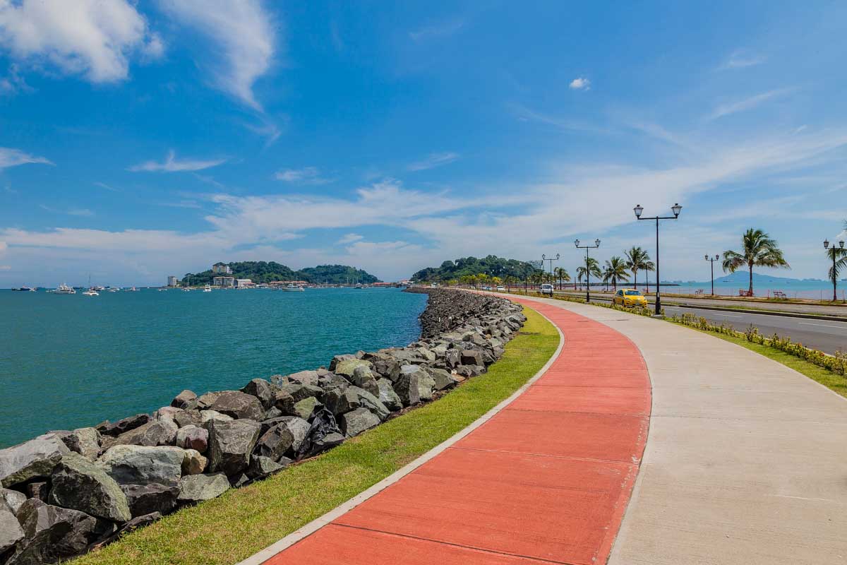 The Causeway in Panama City Panama