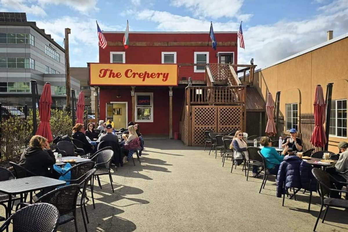 The Crepery in Fairbanks Alaska