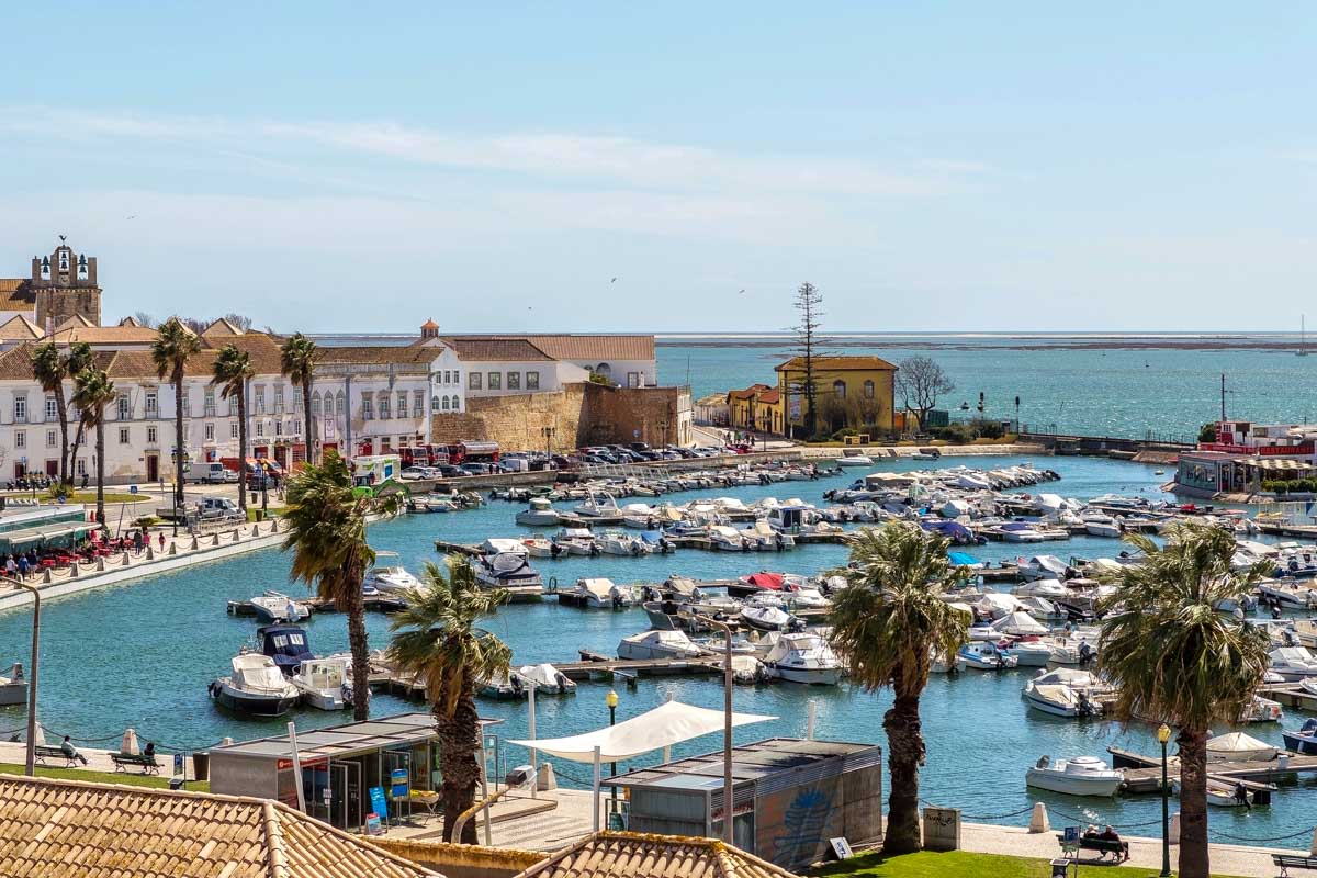 The Faro Marina in Portugal