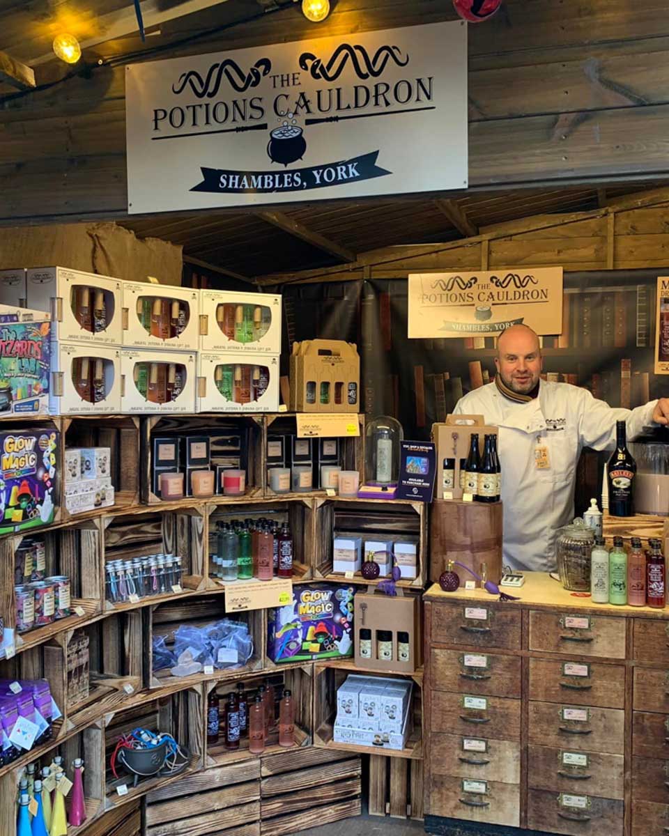 The Potions Cauldron in York United Kingdom