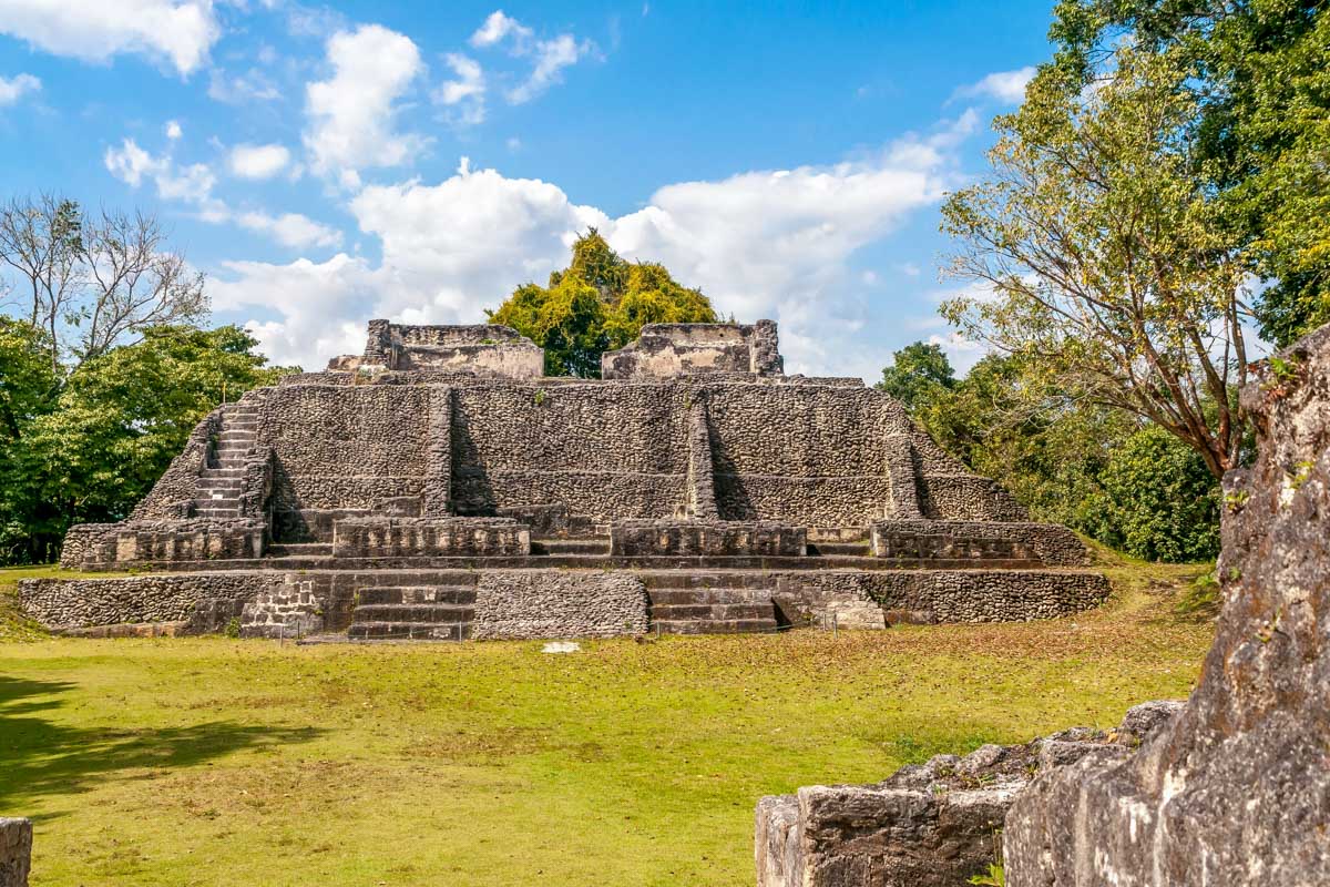 The Xunantunich Mayan Ruins seen on a tour in Belize 1