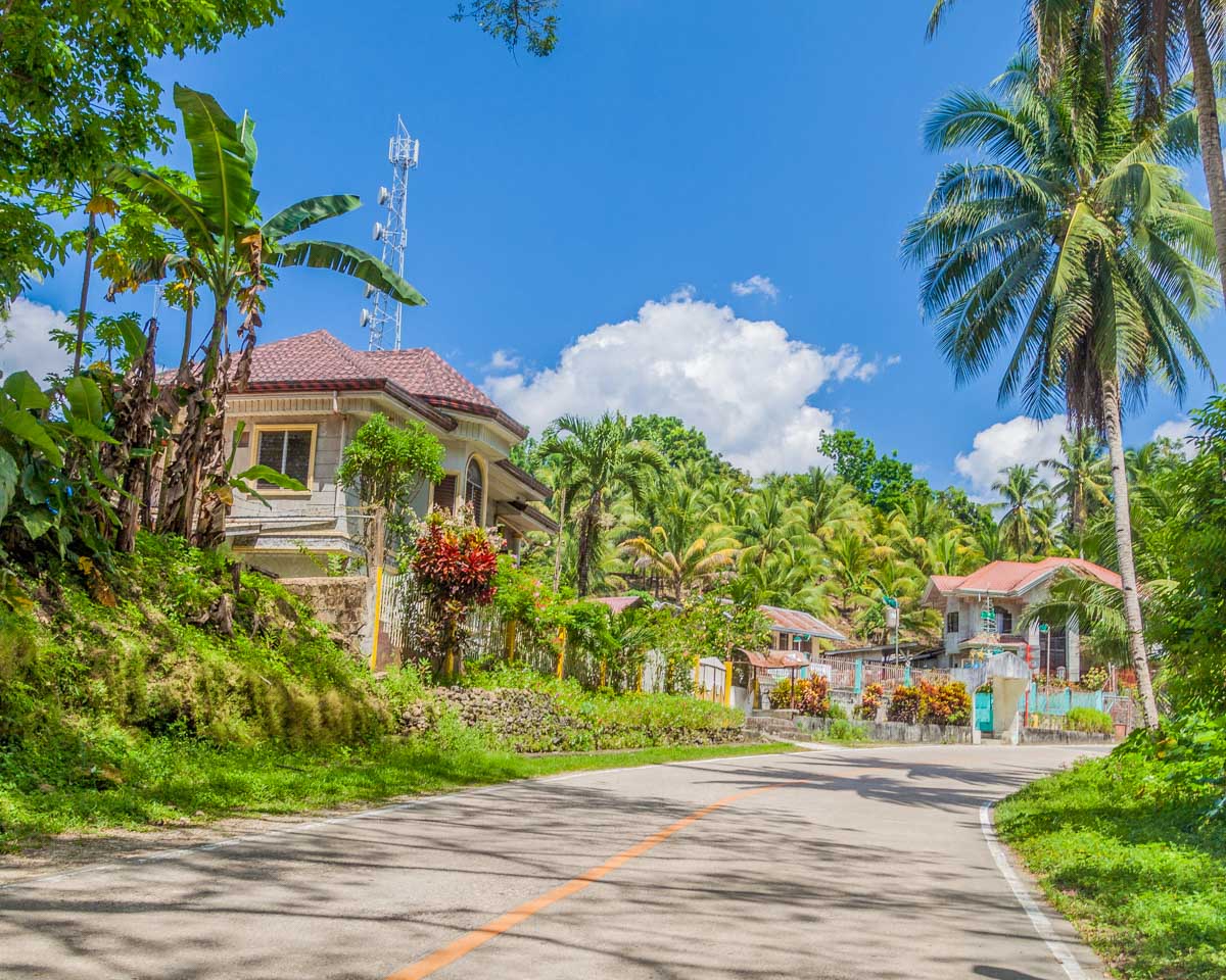 A small village in Bohol Philippines