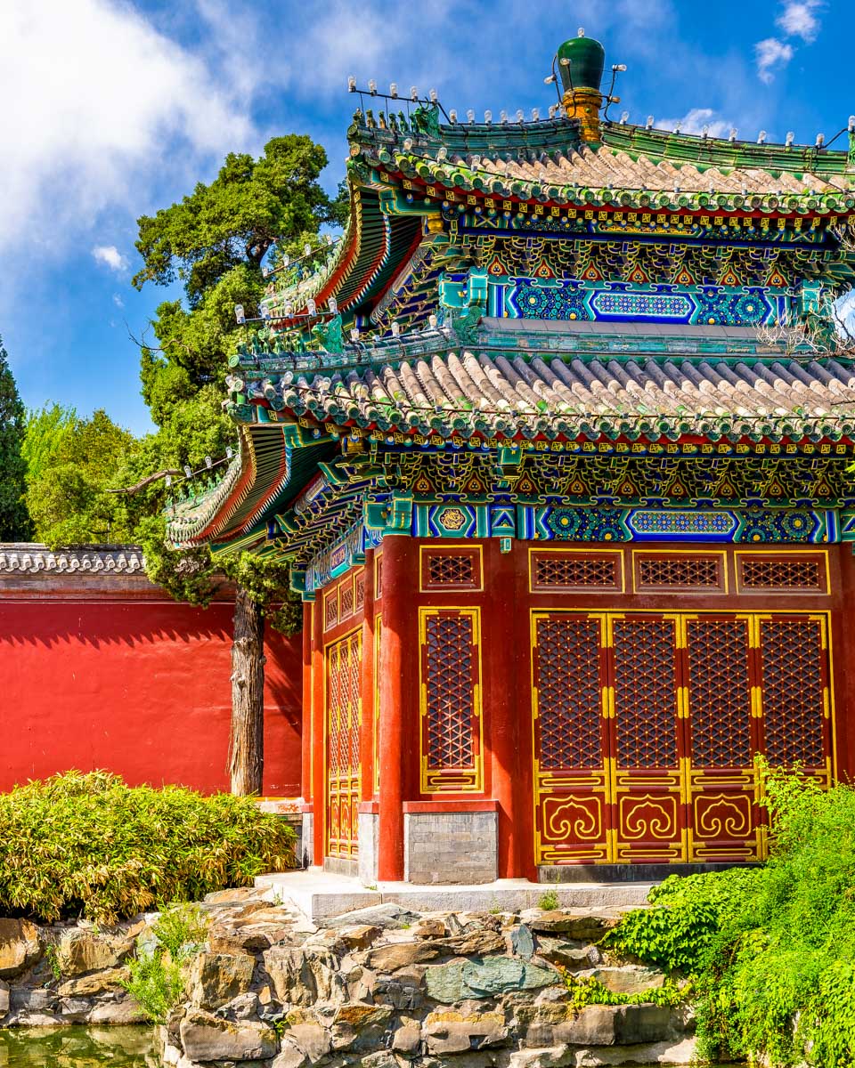 Beihai Park in Beijing China