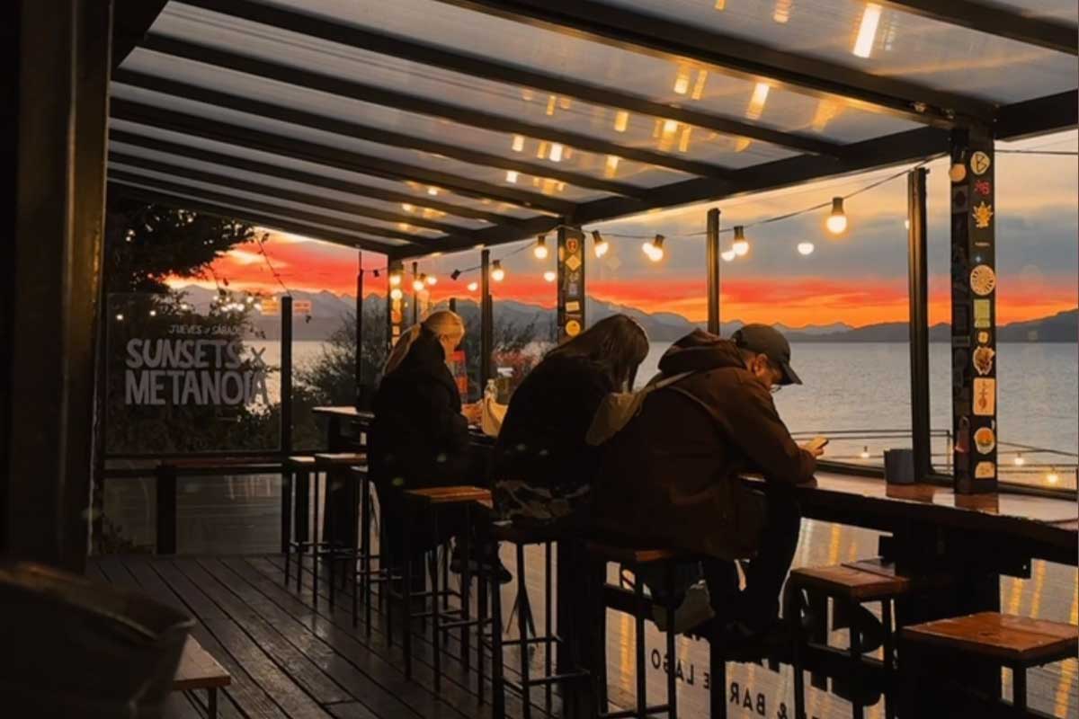 Berkana Bar de Lago in Bariloche Argentina