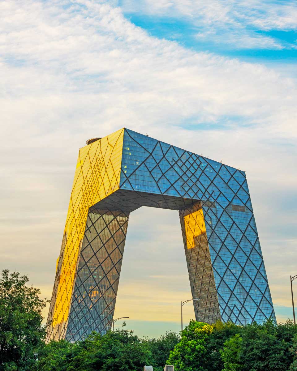 Cctv headquarter in Beijing China