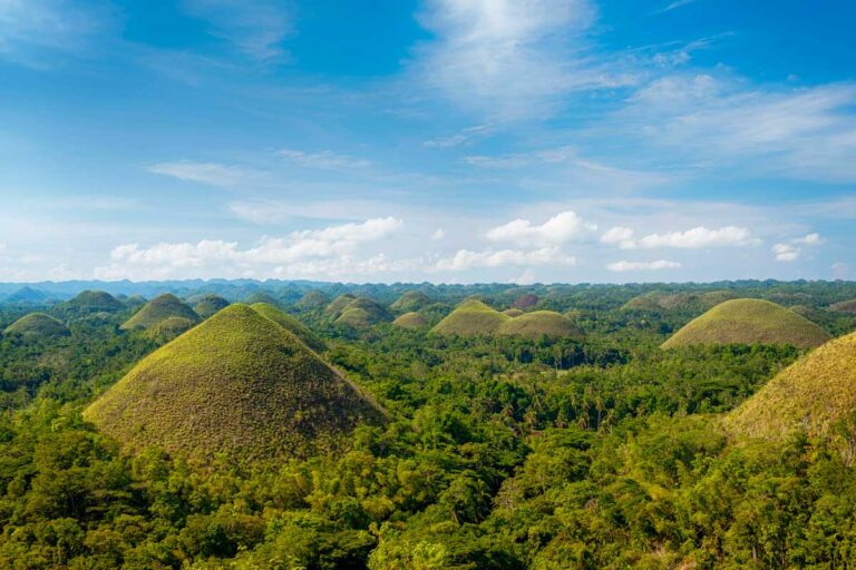 Chocolate Hills in Bohol Island, Philippines 2
