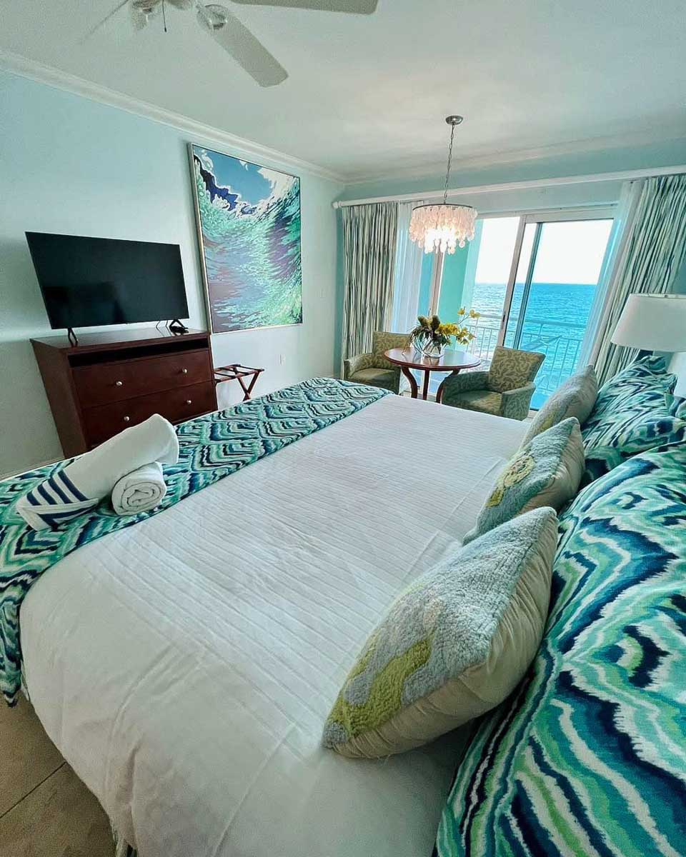 Hotel room at the Oyster Bay Beach Resort in St Martin