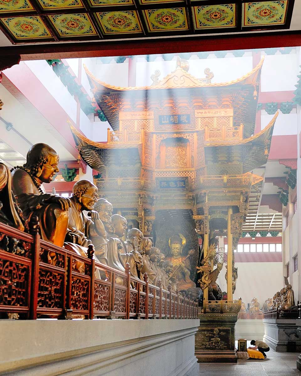 Lingyin temple, Hangzhou, China on a tour from Shanghai 1