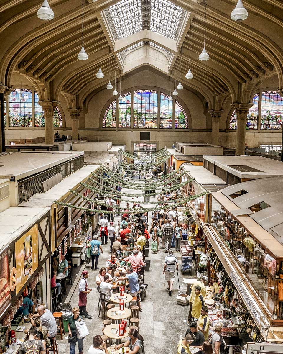 Mercado Municipal de São Paulo in Sao Paulo Brazil