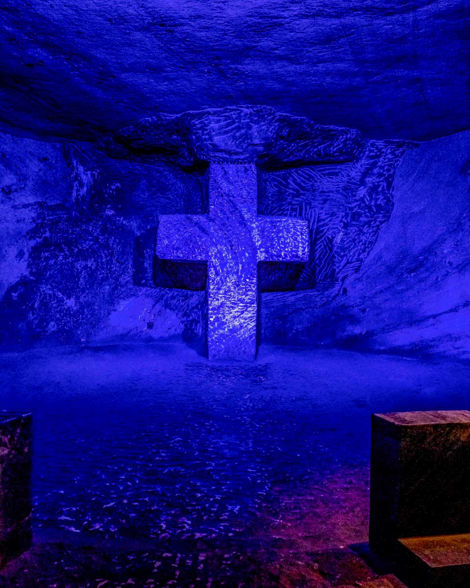 Salt Cathedral of Zipaquira in Colombia on a tour from Bogota