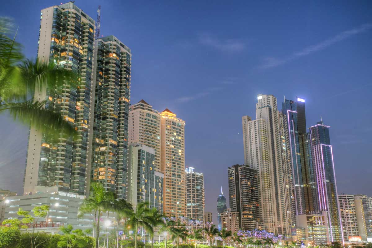 Skyscrapers seen in Panama City Panama (1)