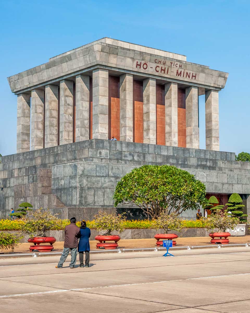 The Ho Chi Minh Complex in Hanoi Vietnam