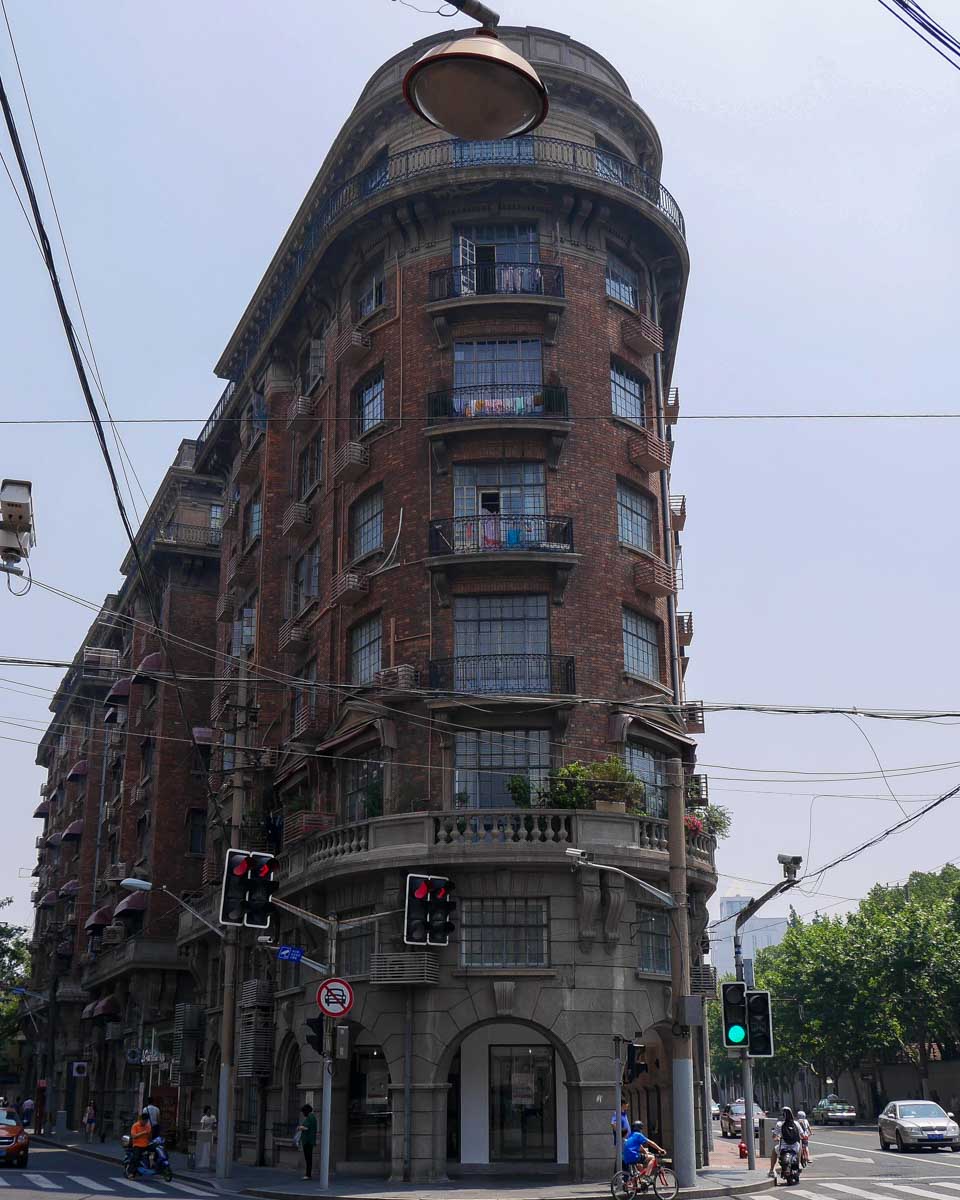 Wukang Mansion in the Former French Concession ona tour of Shanghai China