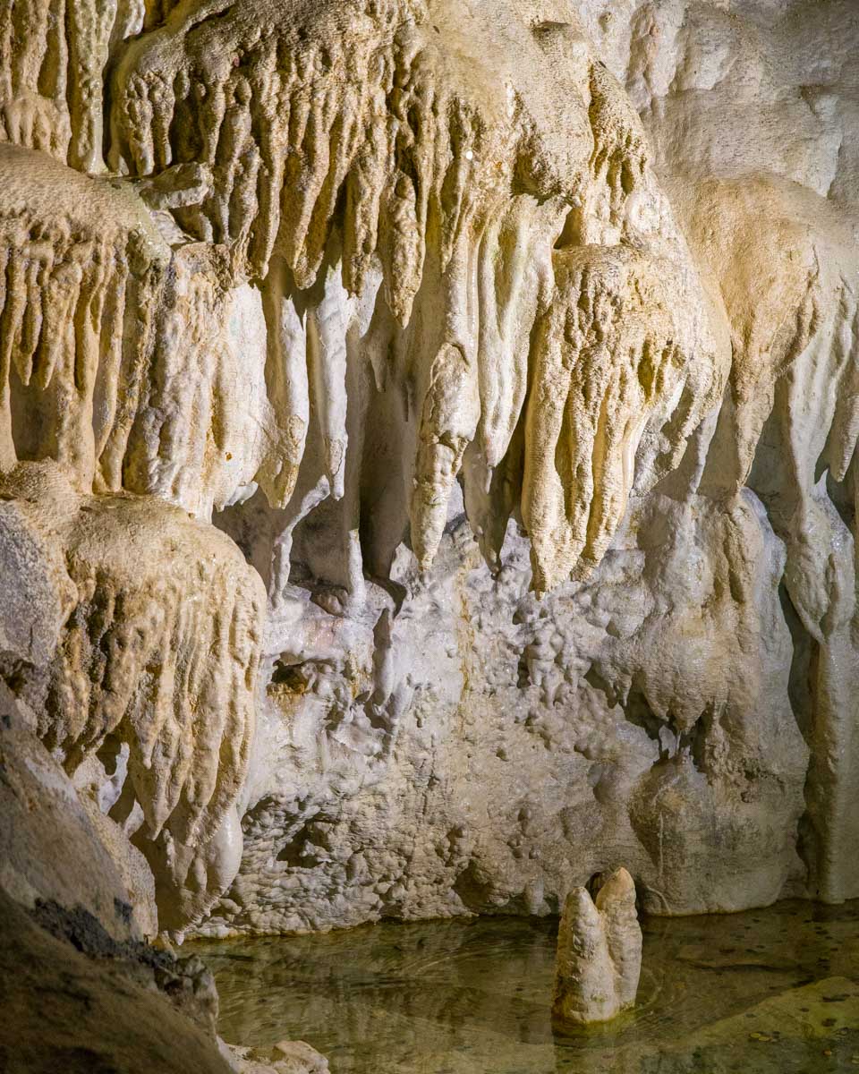 Cave seen on a tour in Bonaire