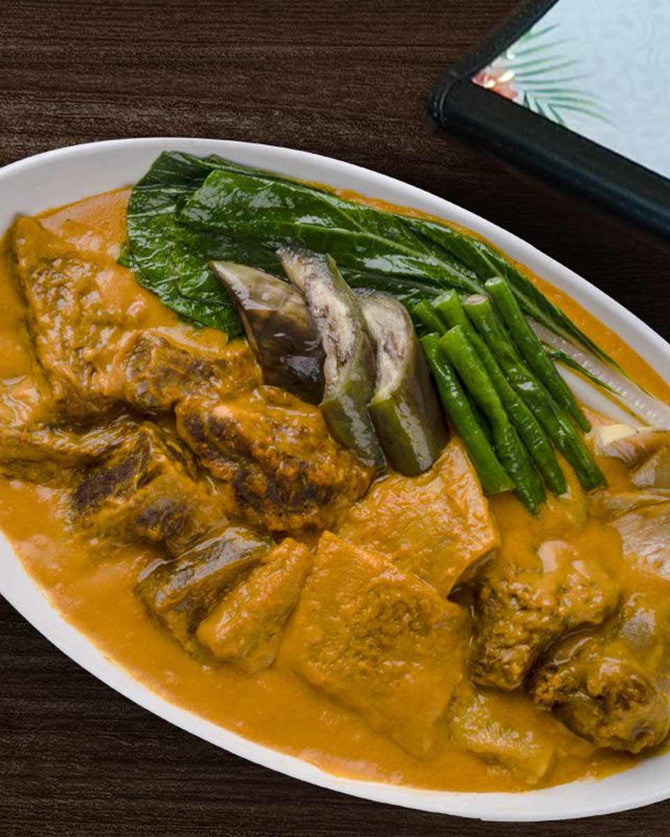 Food from Gerry's Grill in Manila, Philippines