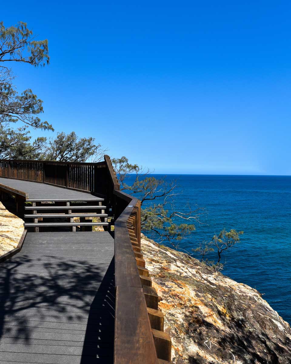 Gorge Walk track on North Stradbroke Island, Australia