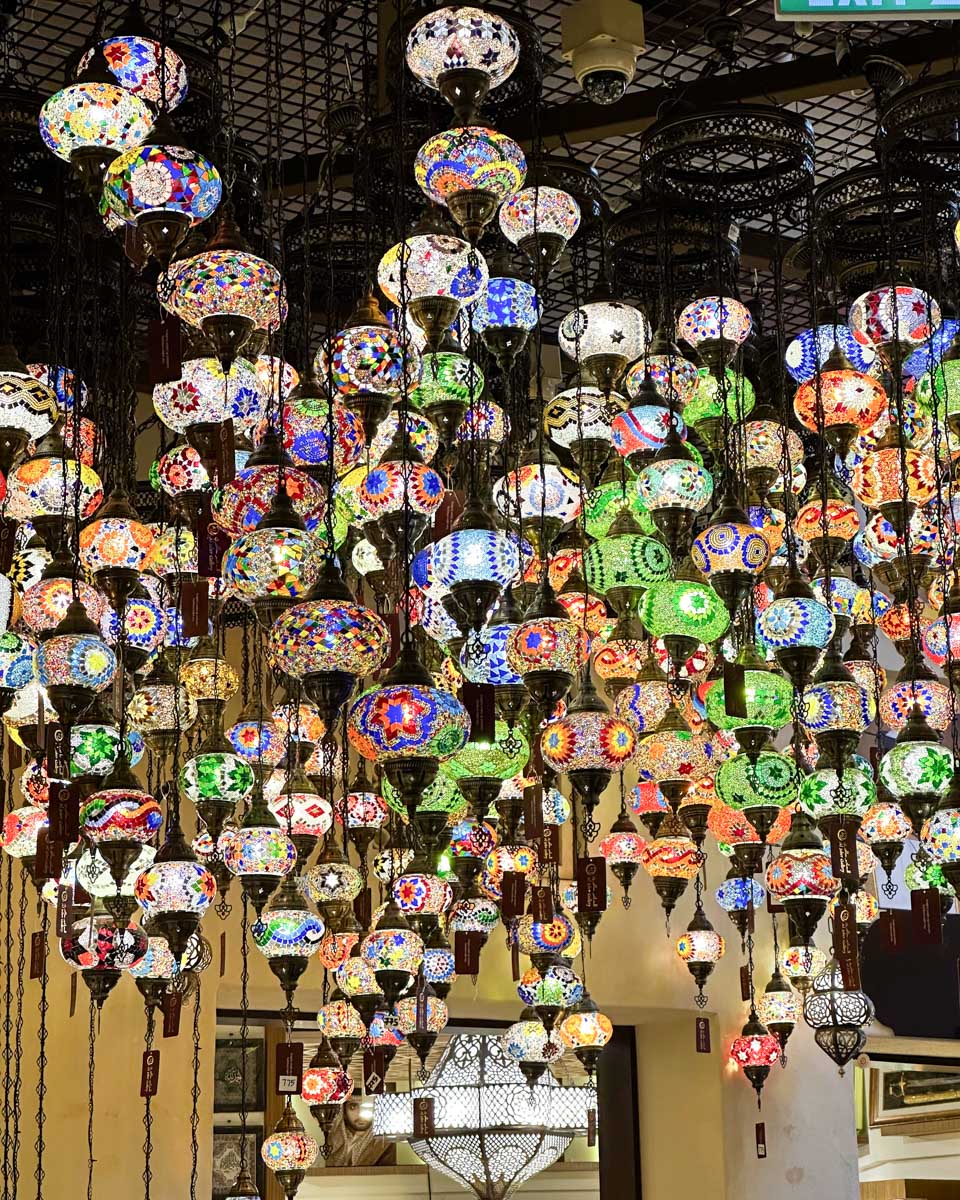 Interior of Souk Madinat Jumeirah in Dubai