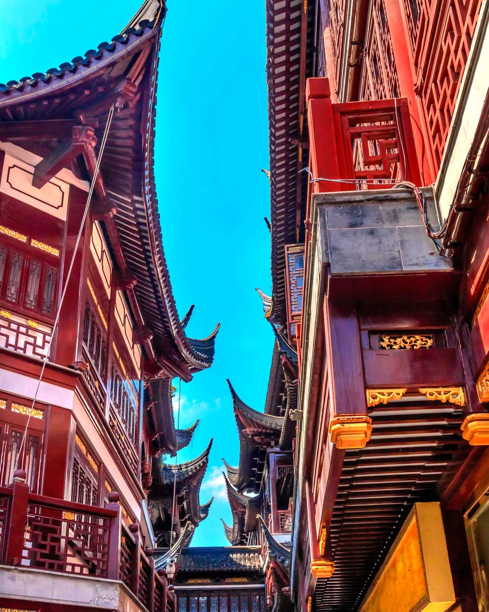 Old Shanghai buildings in Shanghai China