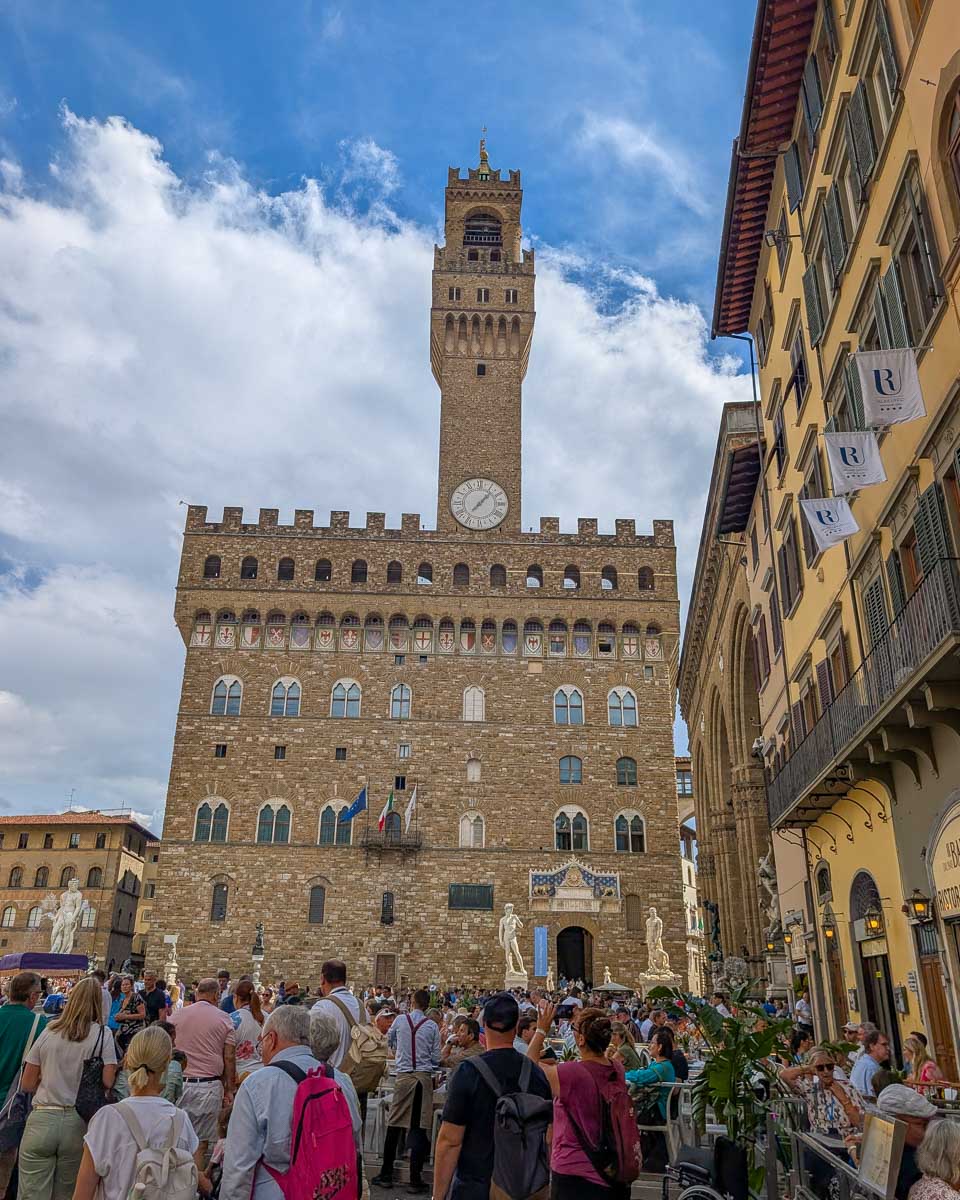 Palazzo Vecchio, the town hall of Florence, Italy (4)