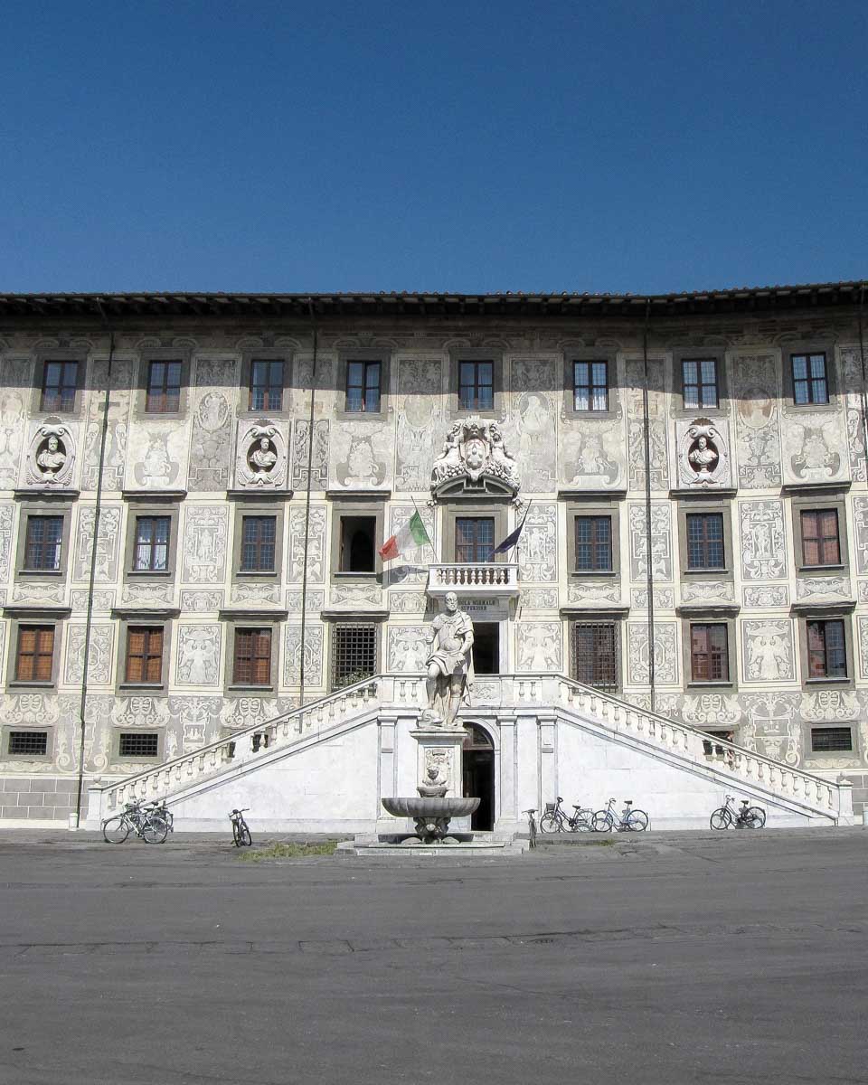 Piazza dei Cavalieri in Pisa Italy