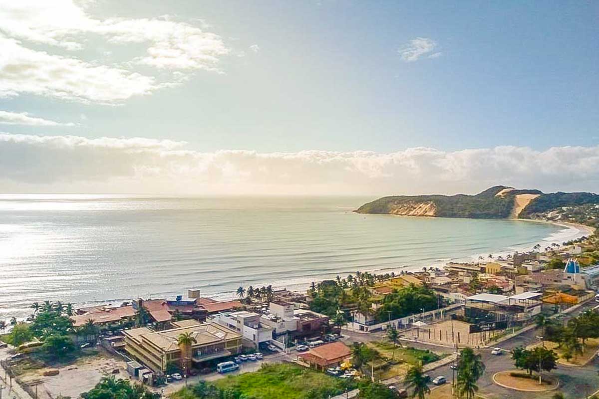 Ponta Negra Beach in Natal, Brazil