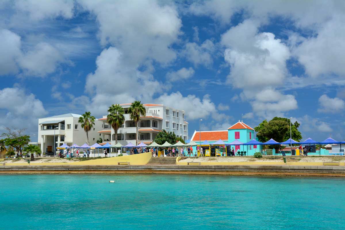 Promenade in Kralendijk, Bonaire