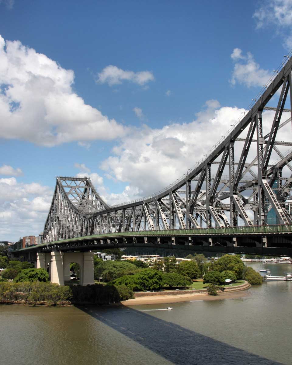 The Storey Bridge in Brisbane,Australia
