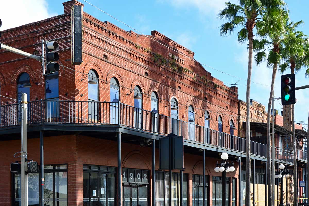 A historic building in Ybor City Tampa Florida 1