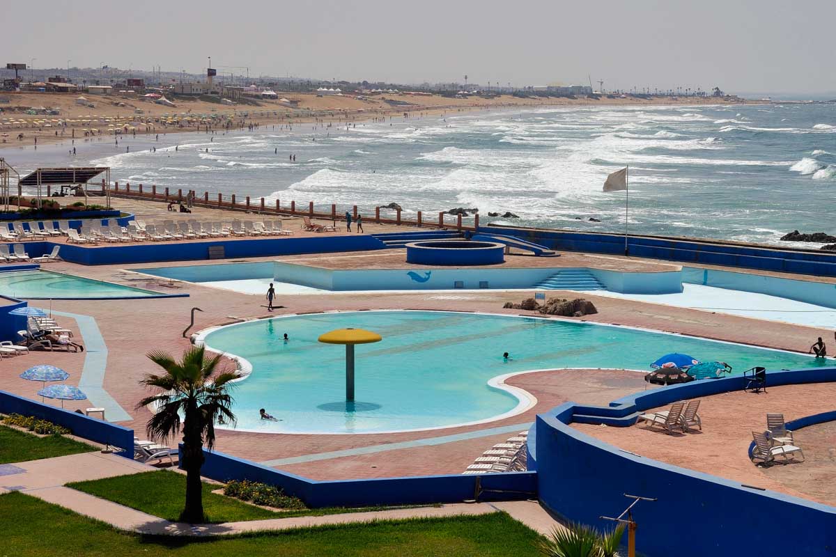Beach of Casablanca, Morocco