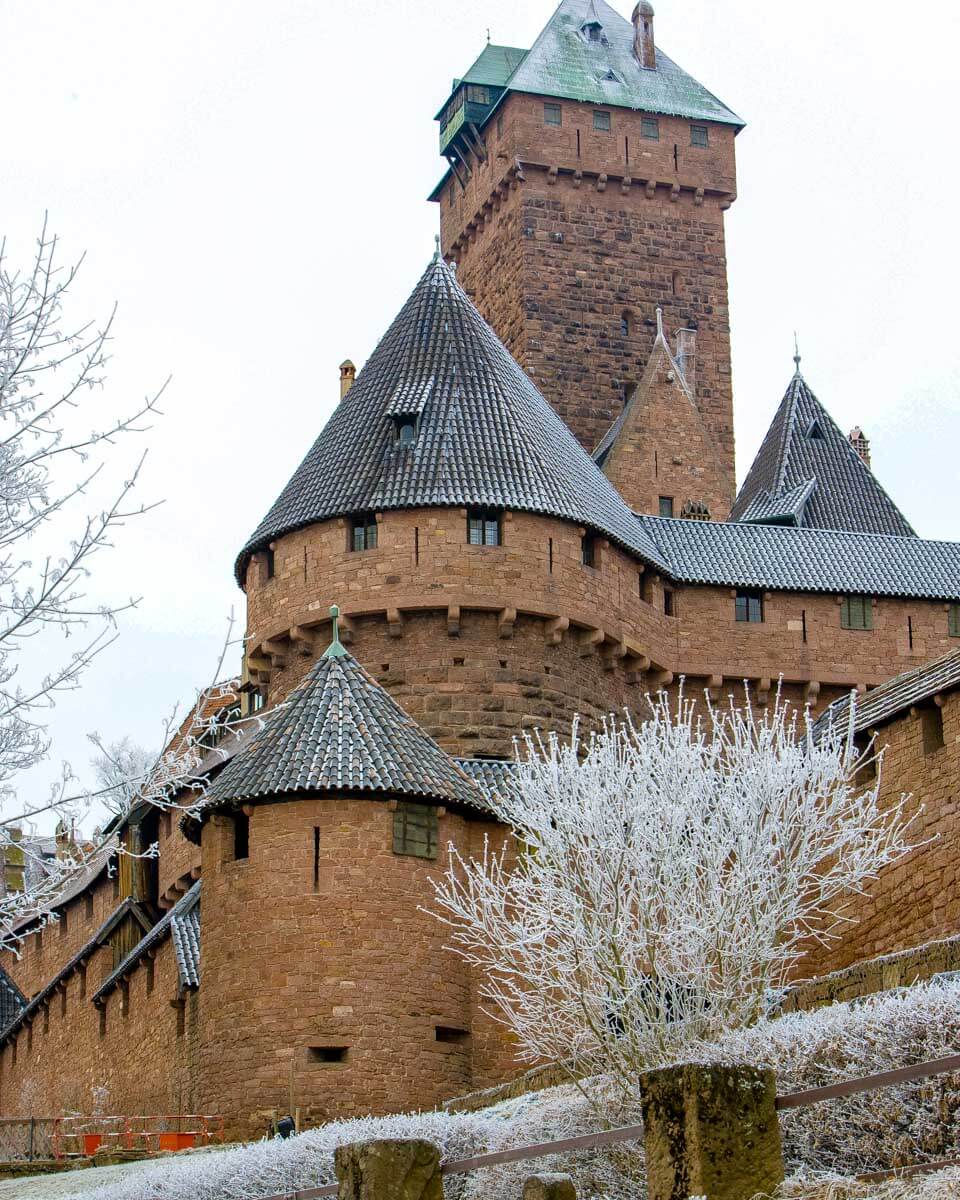 Château du Haut-Koenigsbourg seen near Strasbourg France (3) 