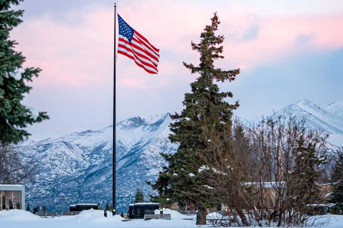 Delaney Park in Anchorage Alaska