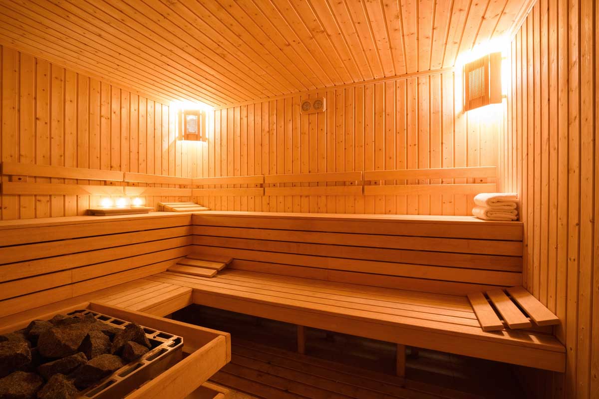 Finnish Sauna in Rovaniemi, Finland