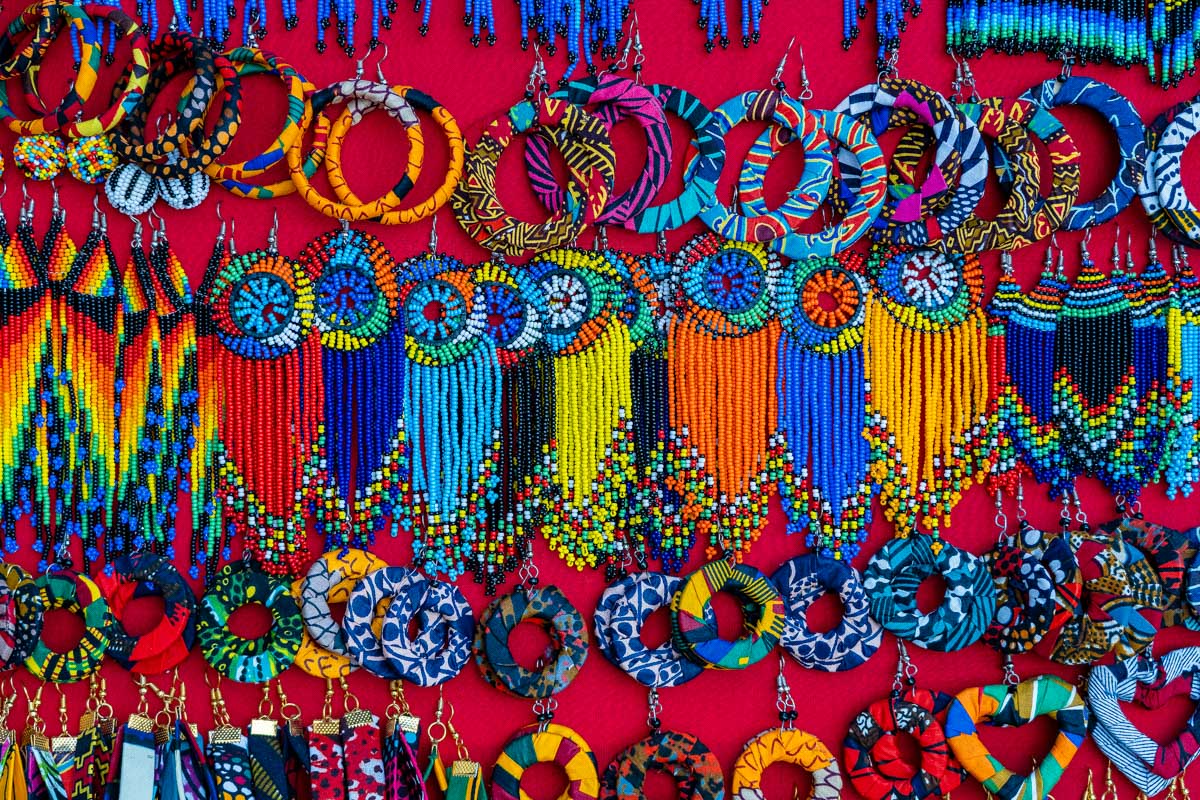 Maasai Market in Nairobi Kenya