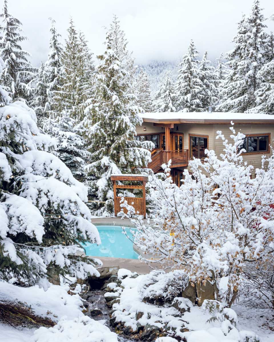 Scandinave Spa Whistler in Whistler Canada winter 1