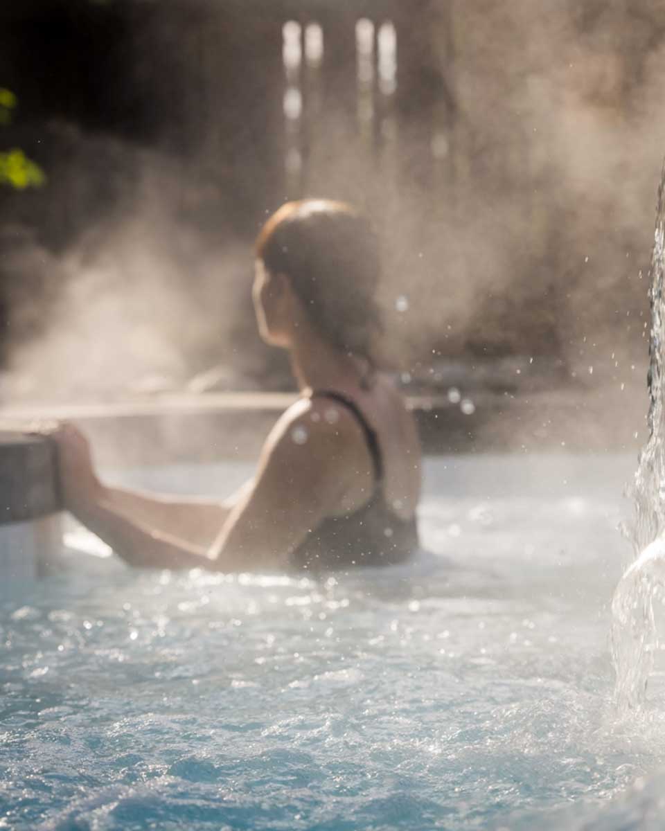 Scandinave Spa Whistler in Whistler Canada winter